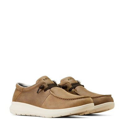 Ariat Men's Brown Bomber Hilo Casual Slip-On Shoes - Korvel