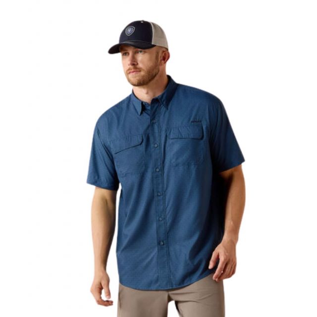Chemise Venttek Imprimée Marine | Ariat Hommes