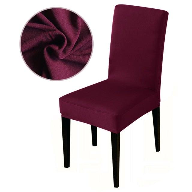 Premium Elastic Chair Slipcovers - Removable & Washable
