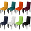 Premium Elastic Chair Slipcovers - Removable & Washable