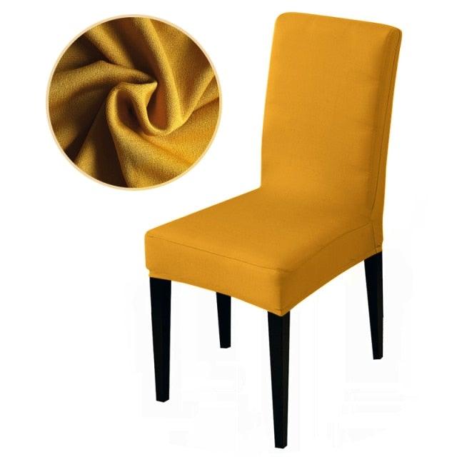 Premium Elastic Chair Slipcovers - Removable & Washable