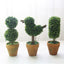 Arbre Bonsai Artificiel Élégant en Décor de Pot Rond