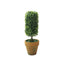 Arbre Bonsai Artificiel Élégant en Décor de Pot Rond