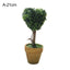 Arbre Bonsai Artificiel Élégant en Décor de Pot Rond