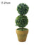 Arbre Bonsai Artificiel Élégant en Décor de Pot Rond