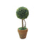 Arbre Bonsai Artificiel Élégant en Décor de Pot Rond