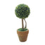 Arbre Bonsai Artificiel Élégant en Décor de Pot Rond