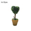 Arbre Bonsai Artificiel Élégant en Décor de Pot Rond