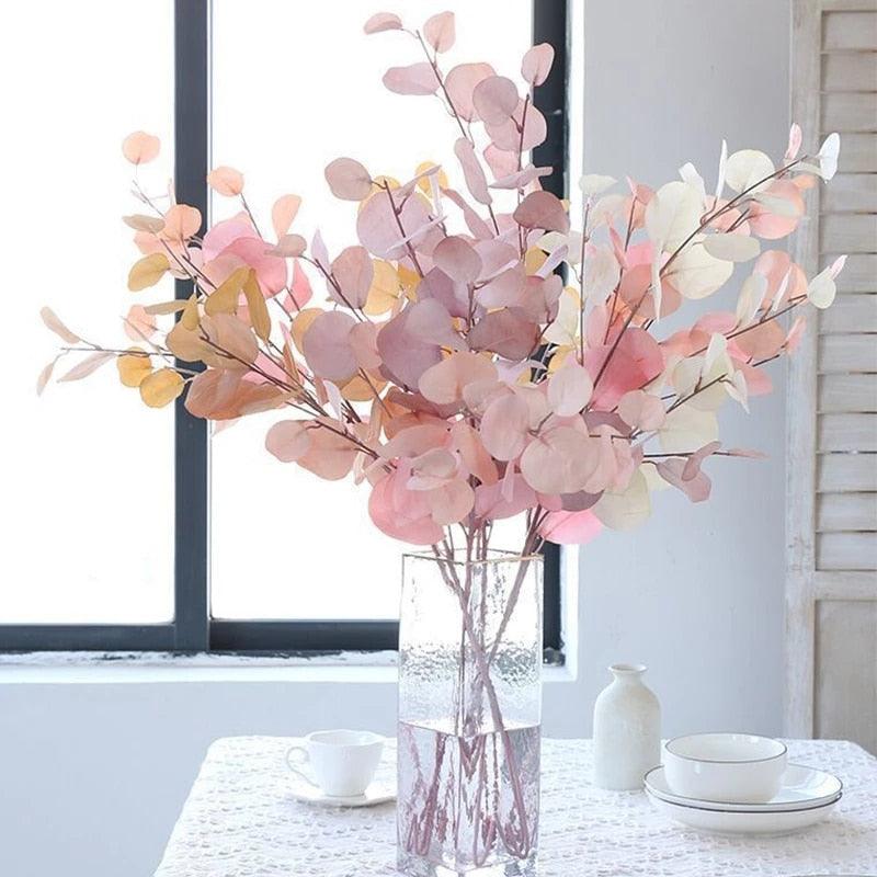 Plante en Feuilles d'Eucalyptus Artificiel - Décor Premium pour la Maison