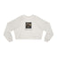 Artist of Darkness Women's Cropped Pullover - Stylish Fleece Sweatshirt