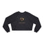 Artist of Darkness Women's Cropped Pullover - Stylish Fleece Sweatshirt