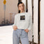 Artist of Darkness Women's Cropped Pullover - Stylish Fleece Sweatshirt