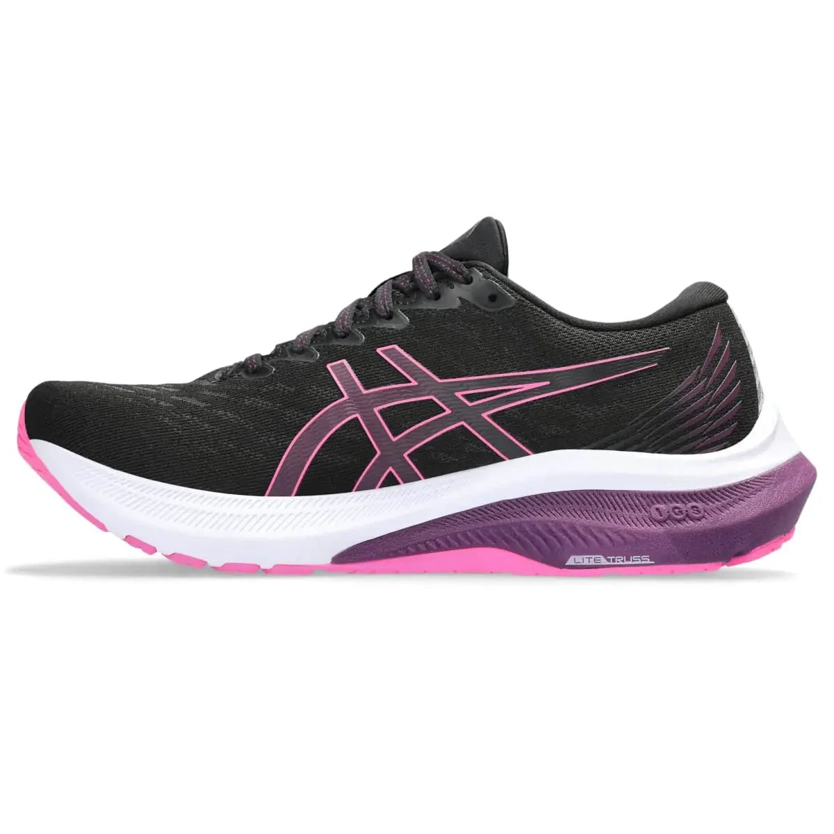 ASICS Women's GT-2000 11 Running Shoes - Black/Hot Pink