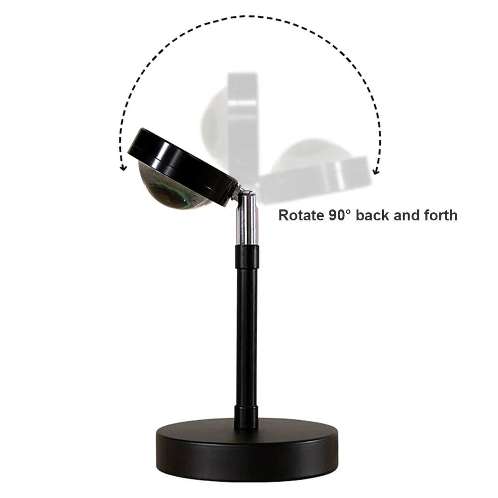 Proyector LED de Noche USB Arcoíris Atardecer