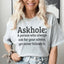 Askhole Tee - Soft Cotton T-Shirt - Korvel