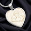 Pet Love Valentine Heart Necklace
