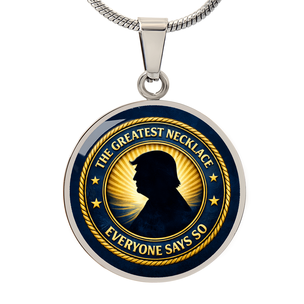 The Greatest Necklace – Political Parody Pendant