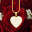 Pet Love Valentine Heart Necklace