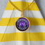 Epilepsy Warrior Round Pendant Necklace