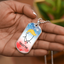 Trust Me Political Parody Dog Tag Necklace - Silver or Gold Finish