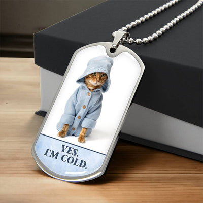 Sí, tengo frío Collar