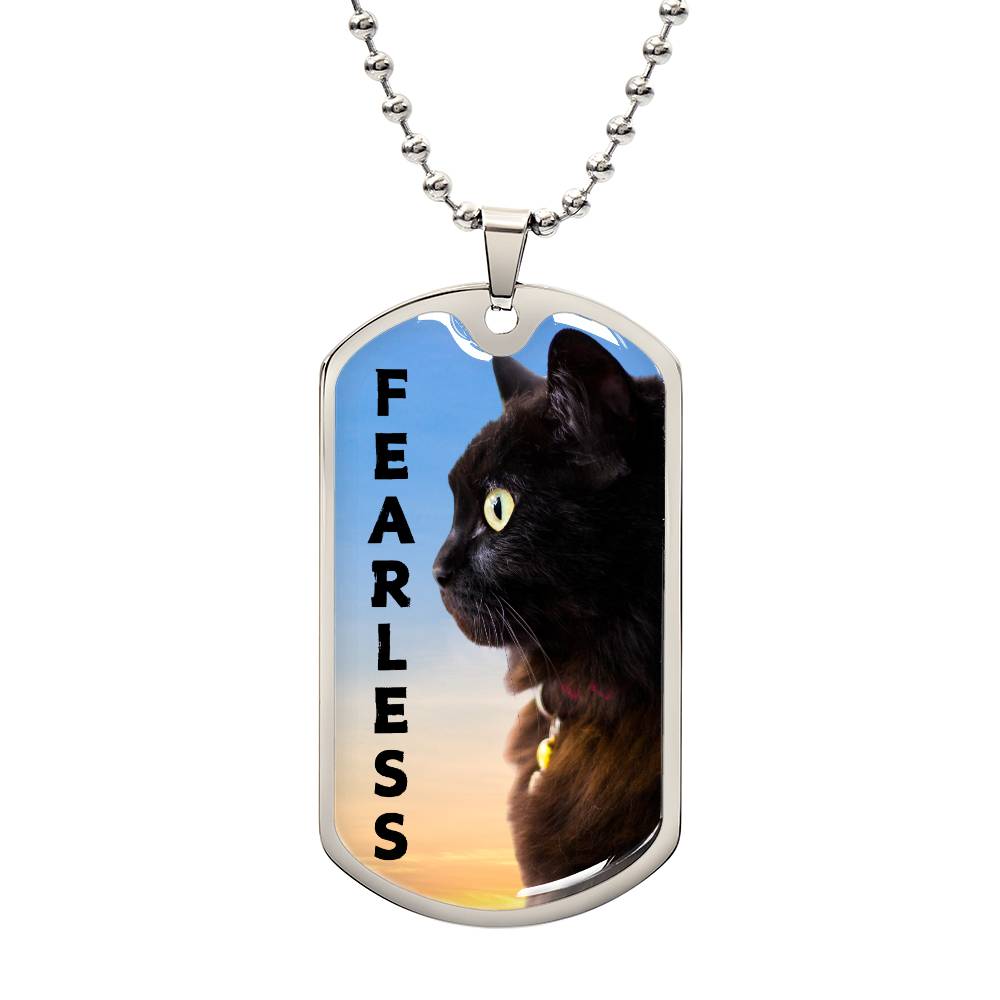 Collar Fearless - Acero Quirúrgico Premium y Acabado en Oro