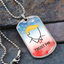 Trust Me Political Parody Dog Tag Necklace - Silver or Gold Finish
