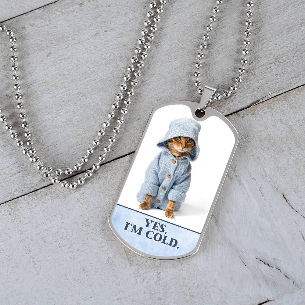 Oui, j'ai froid Collier