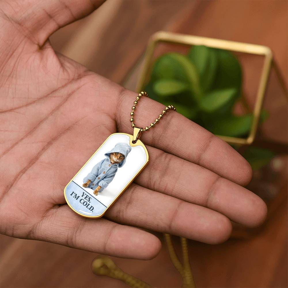 Oui, j'ai froid Collier
