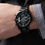 Montre chronographe gravée | Cadeau de sensibilisation à l'épilepsie