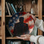 Abstract Americana Silhouette 10” Dinner Plate