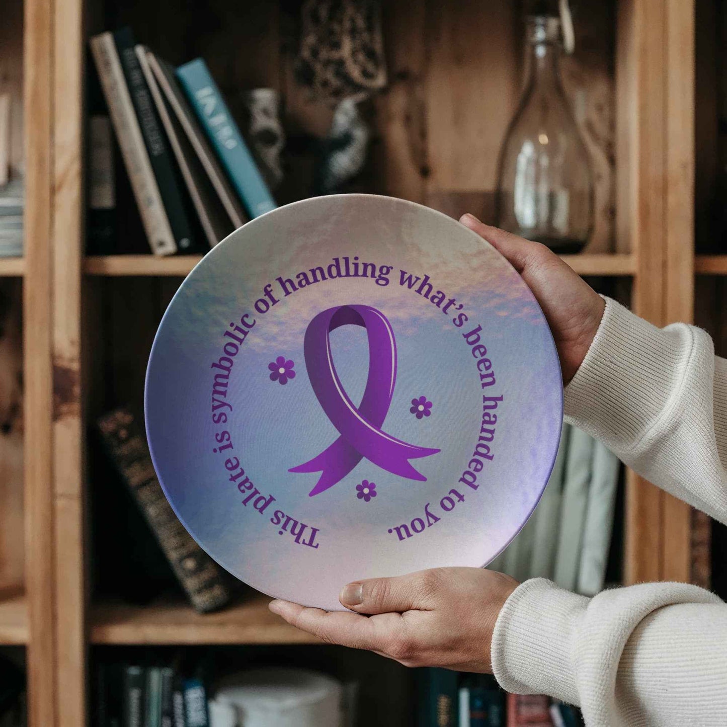 Symbolic Epilepsy Awareness Plate