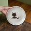 Christmas Cat Tangled in Lights Plate – 10" Holiday Dinnerware