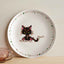 Christmas Cat Tangled in Lights Plate – 10" Holiday Dinnerware