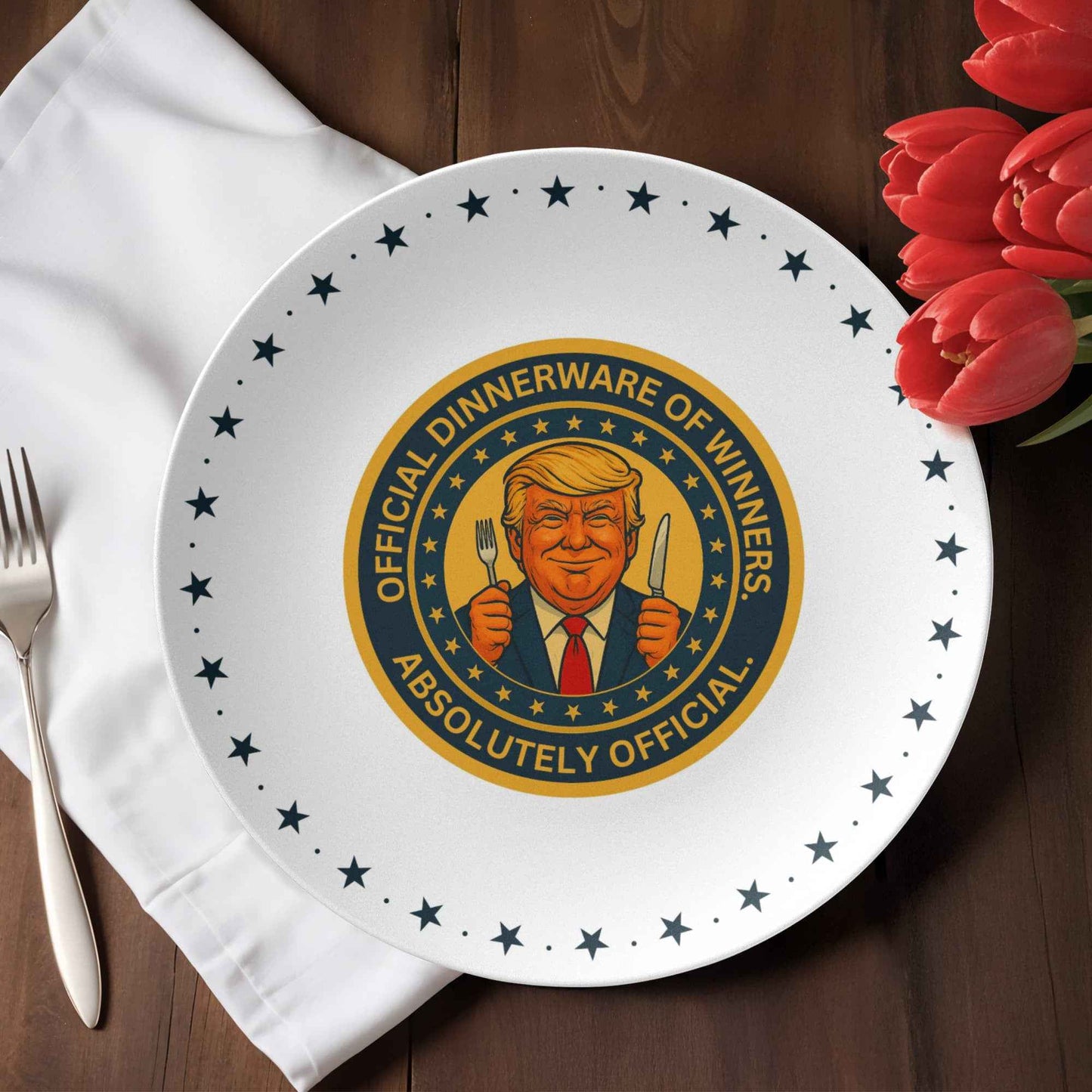 Official Dinnerware of Winners Collectible Plate