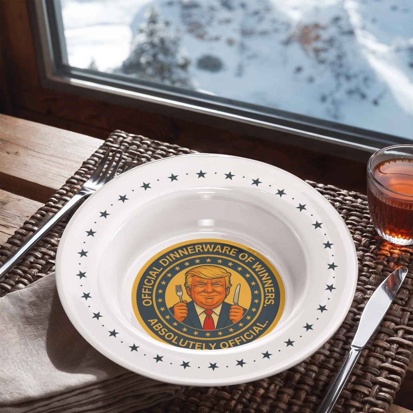 Official Dinnerware of Winners Collectible Bowl