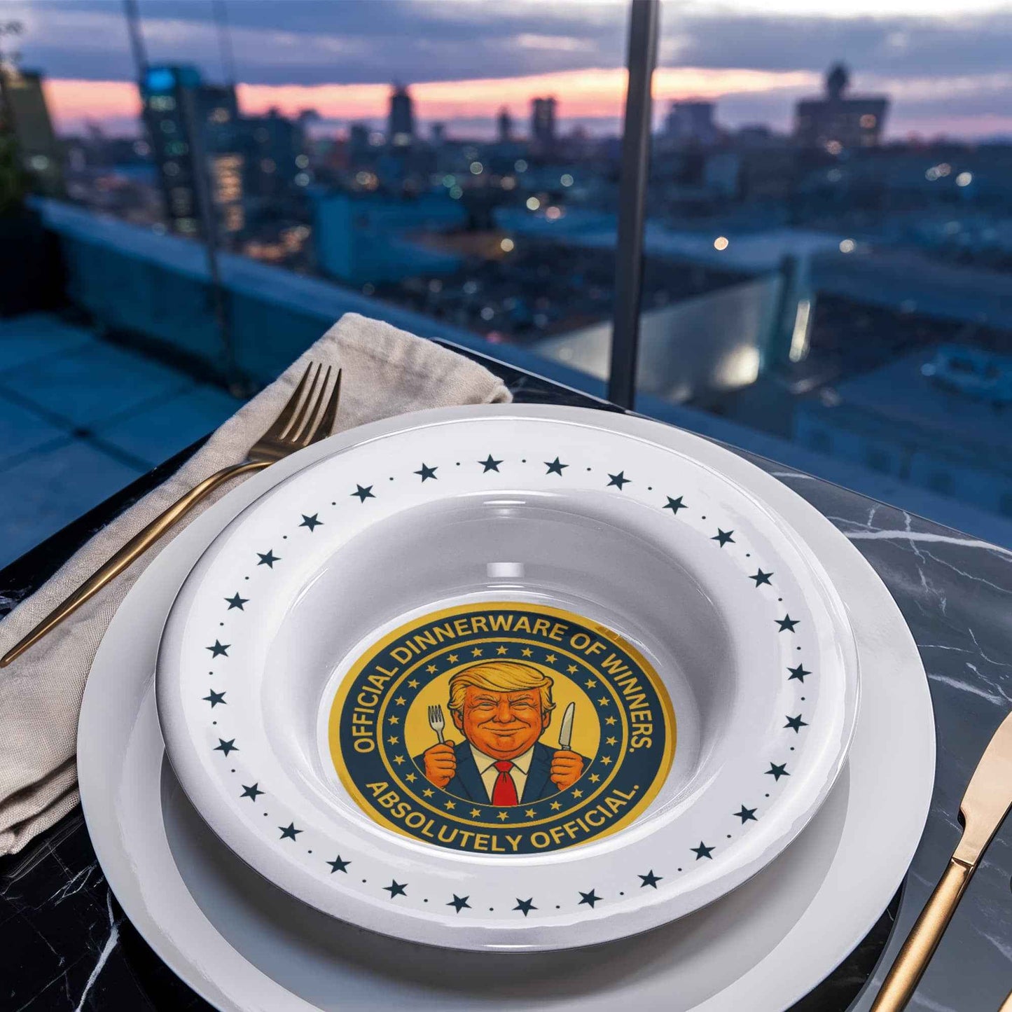Official Dinnerware of Winners Collectible Bowl
