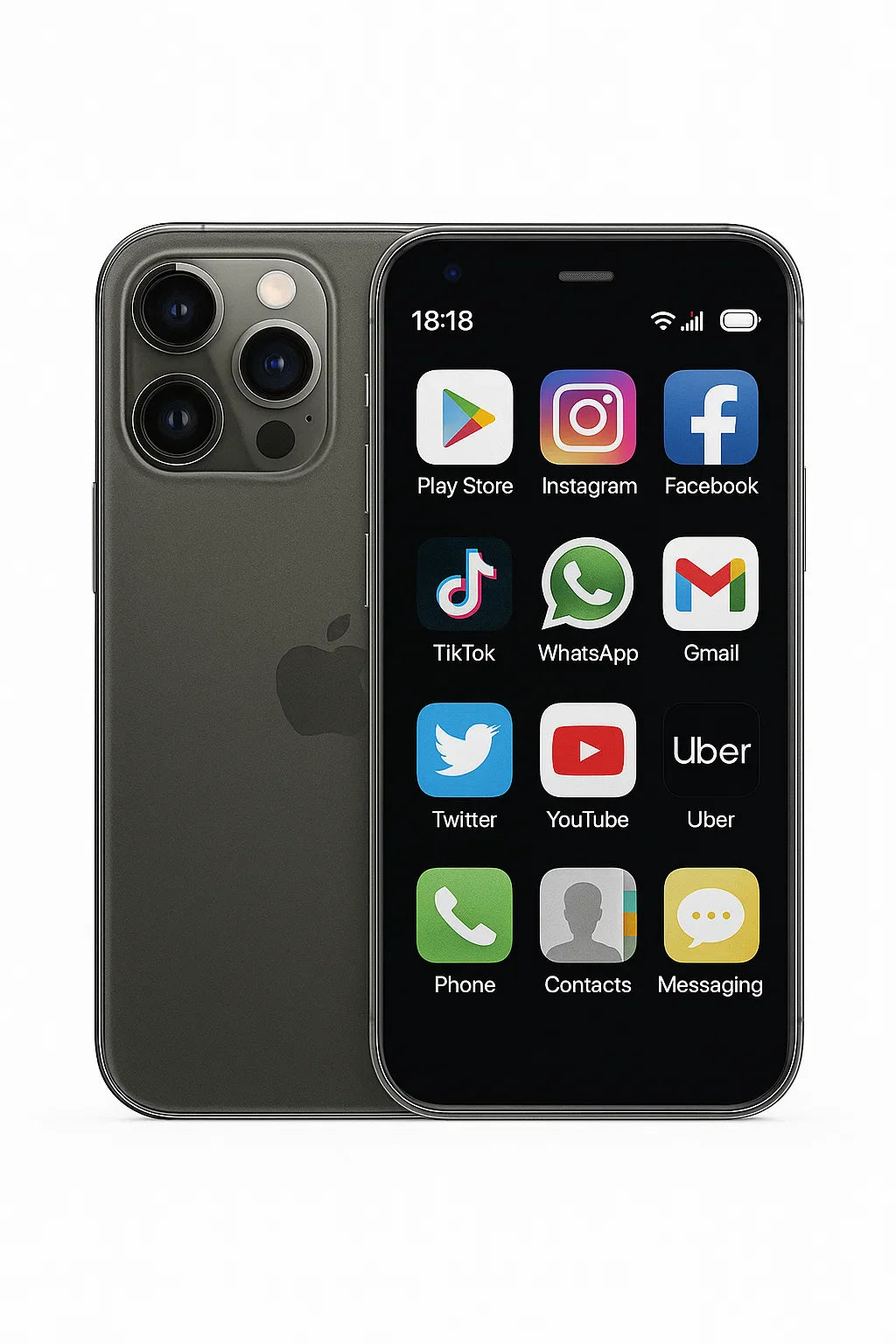 MiniGo Phone - Compact Smartphone with Dual SIM
