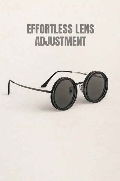 FlexShade Glasses - Vintage Style with Modern Functionality