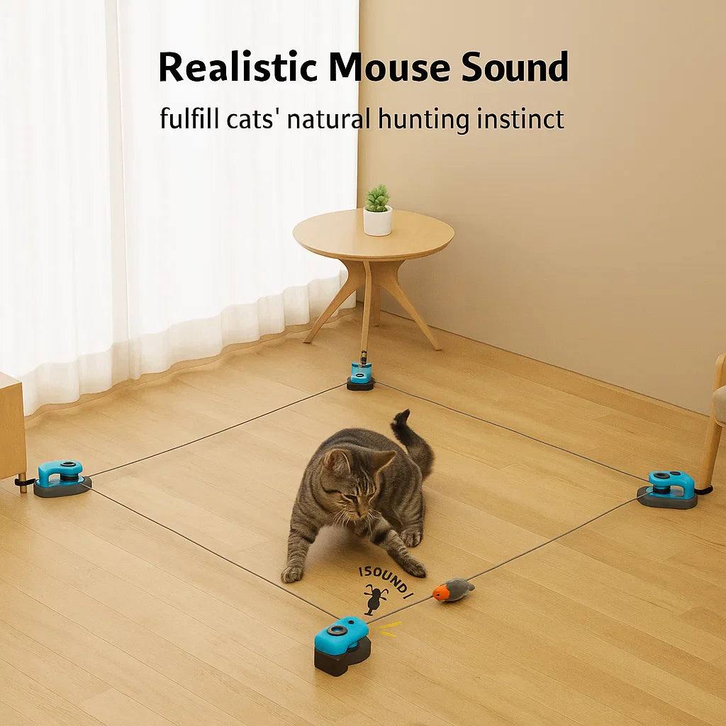FeatherRun Cat Toy - Korvel