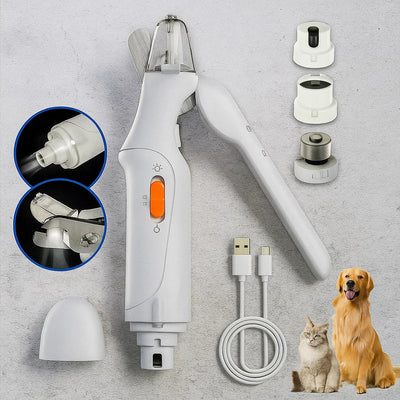 Paw Trim Pro: 2-in-1 Nail Clipper and Grinder