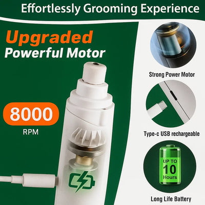 Paw Trim Pro: 2-in-1 Nail Clipper and Grinder