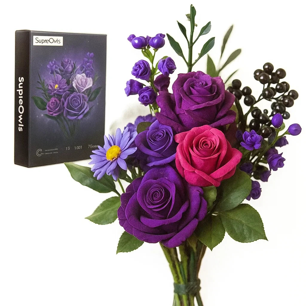 BrickBloom Purple Roses - Korvel