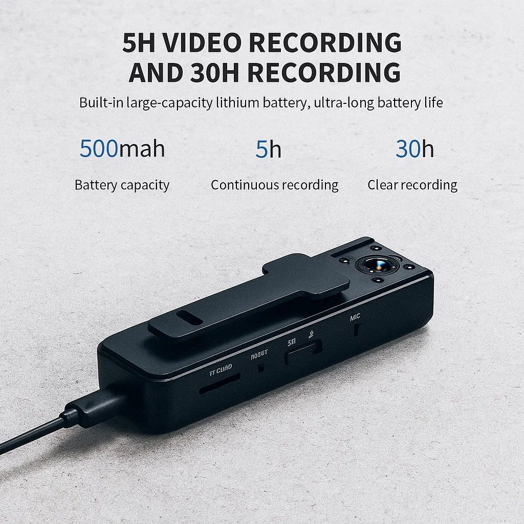 Cam 1080P Body Camera - Korvel
