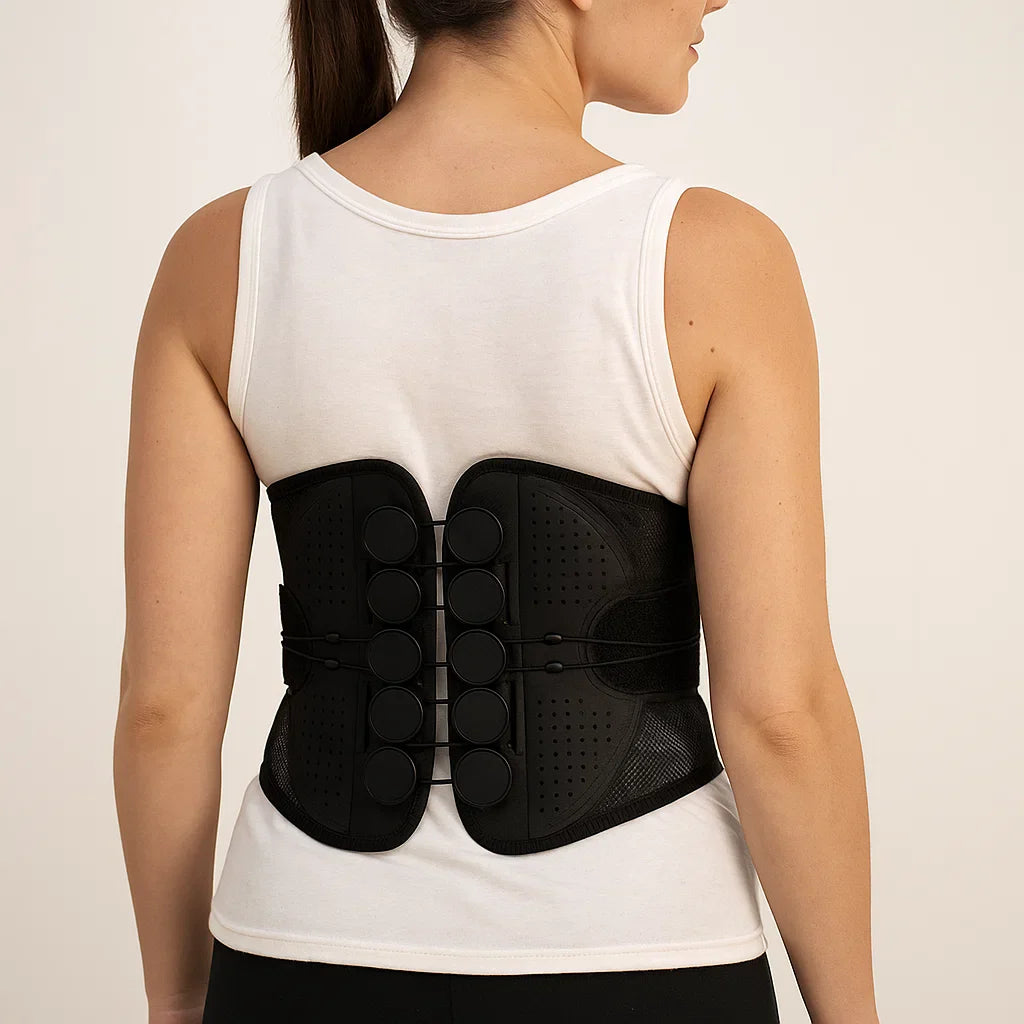 Lumbar Lock Belt - Adjustable Support for Comfort