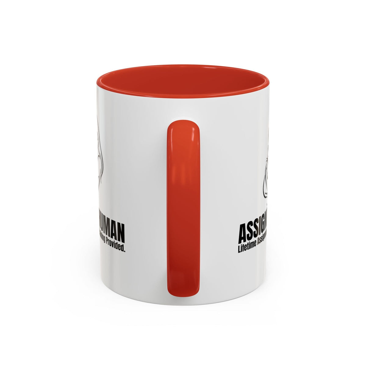 Assigned Human Mug – Cat Coffee Cup