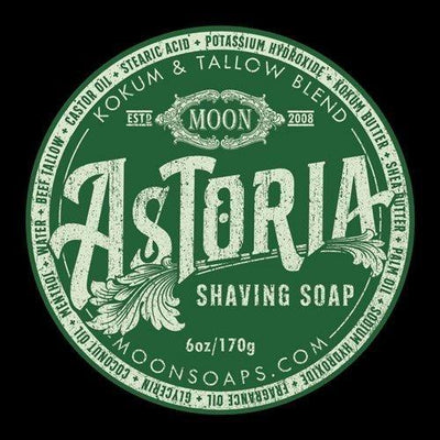 Moon Soaps Astoria Shaving Soap - 6 Oz Premium Shaving Cream