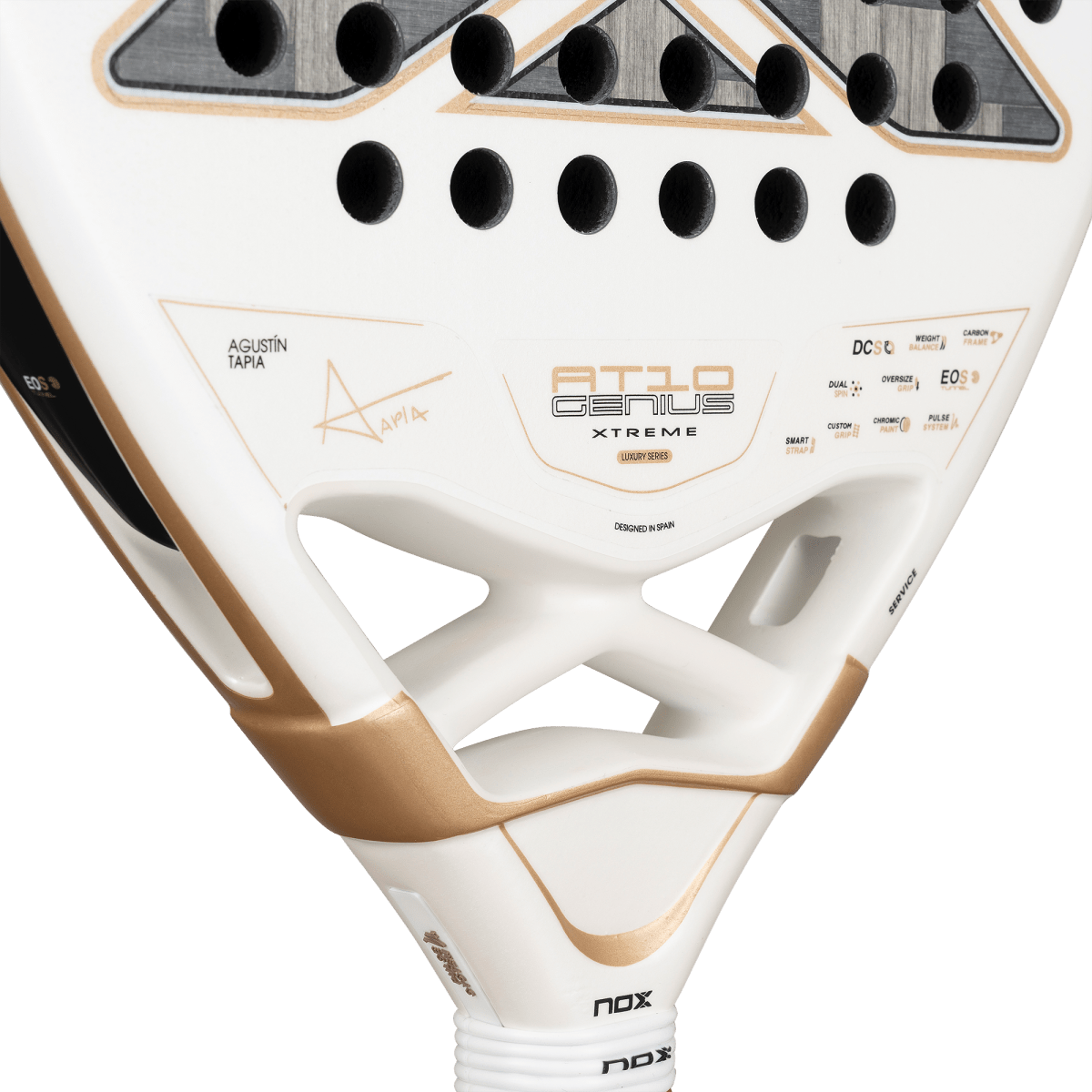 NOX AT10 Genius 12K Alum Xtreme Paddle