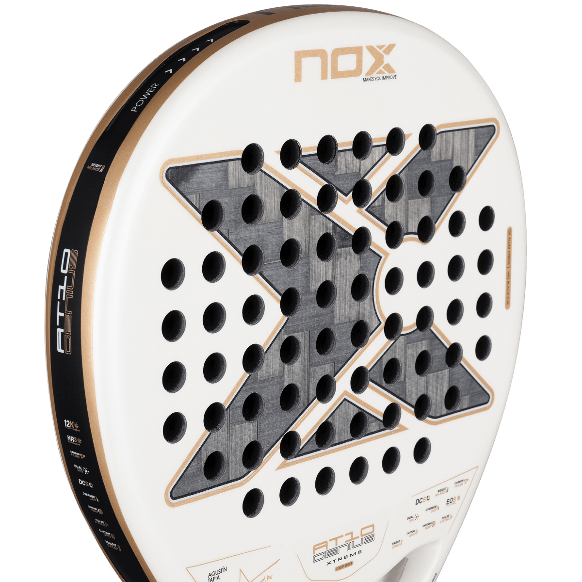 NOX AT10 Genius 12K Alum Xtreme Paddle