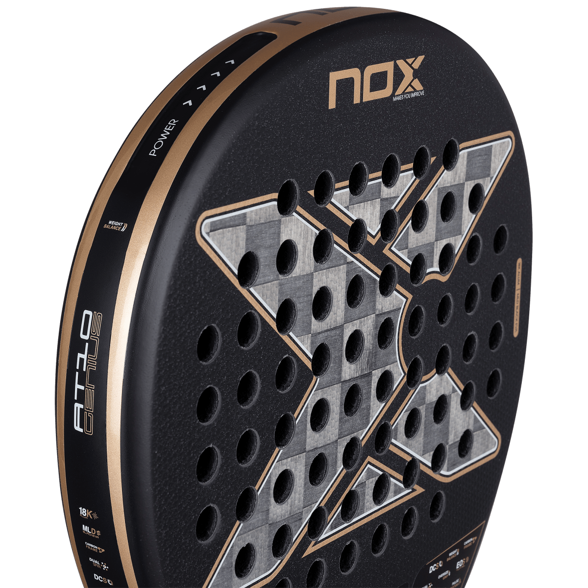 NOX AT10 Genius 18K Alum 2026 Paddle